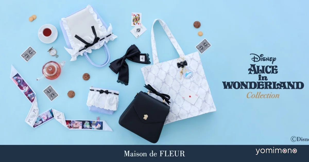 Alice in Wonderland 75th Anniversary Maison de FLEUR Collection Opens Reservations