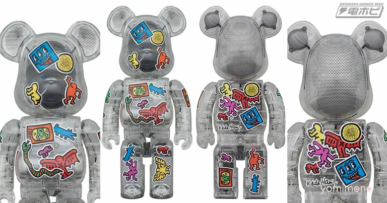 Medicom Toy Releases Keith Haring 400% Bearbrick Audio Speaker