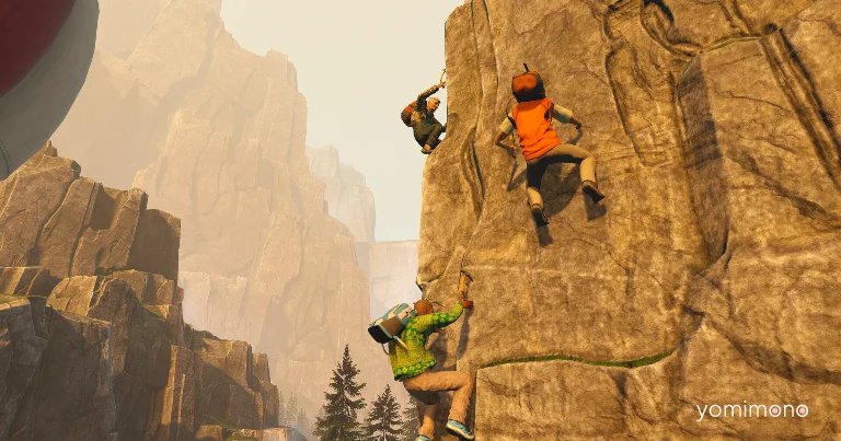 Sunset Summit, a Climbing Game With Elderly Characters, Announced for PC
