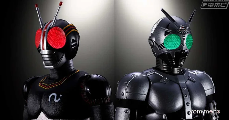 S.H.Figuarts Kamen Rider BLACK and Shadow Moon Return in New King Stone Flash Editions