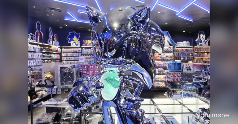 Sega and LOM BABY Create Life-Size Sonic Figure With Synthetic DNA