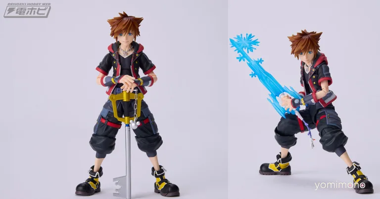 Kingdom Hearts III Sora Gets Fully New Articulated Figure