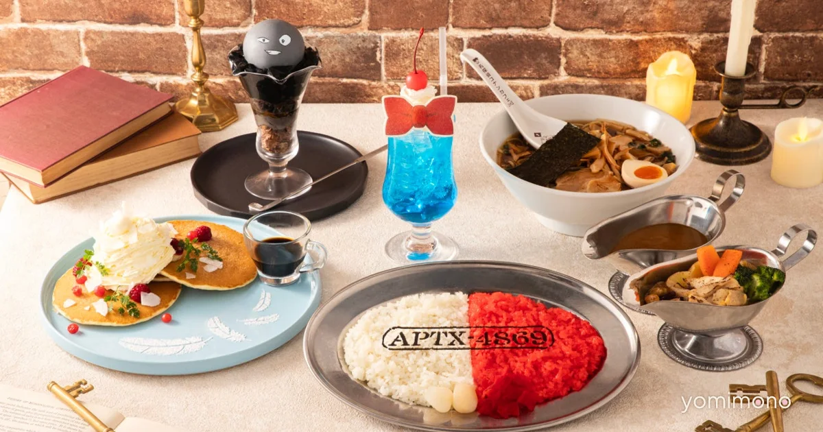 Detective Conan Cafe Adds Late Menu Items From May 20