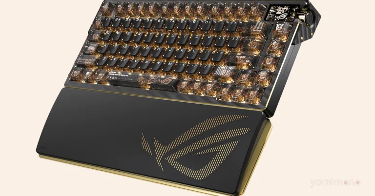 ROG 20th Anniversary Limited Edition Keyboard and Mouse Revealed
