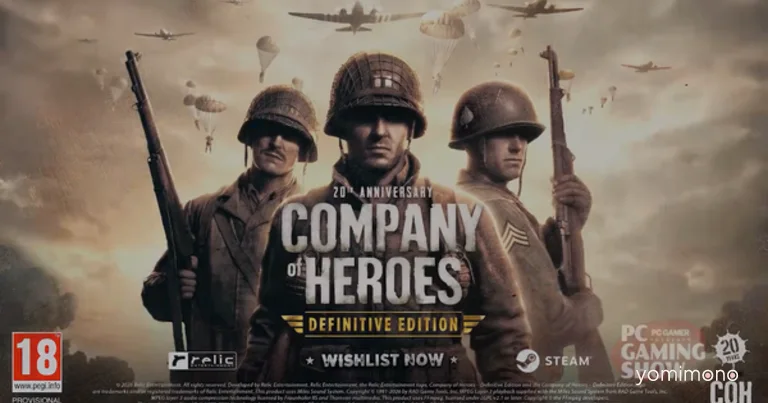 Company of Heroes: Definitive Edition Announced at PC Gaming Show 2026