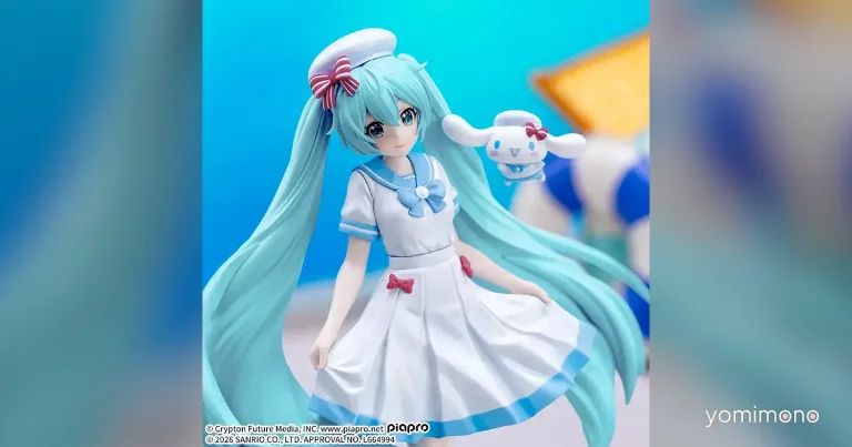 Hatsune Miku X Cinnamoroll Summer Figure Launches July 24