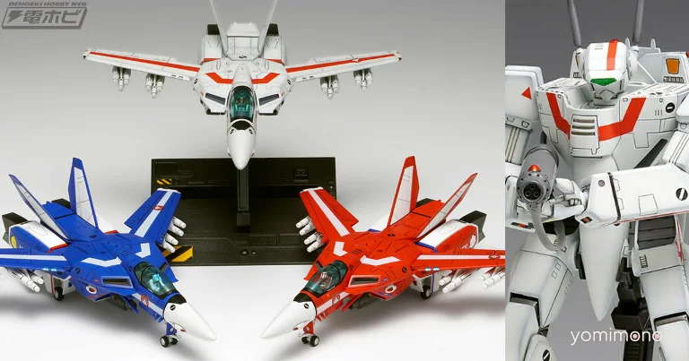Wave Reissues 1/100 Scale VF-1J Valkyrie Kits With Multiplex Decals