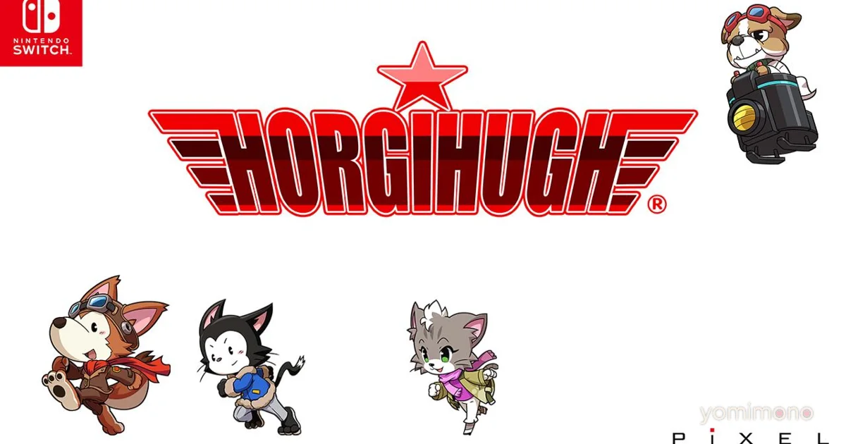 Pixel 10th Anniversary Title Horgi Hugh Releasing on Switch October 22