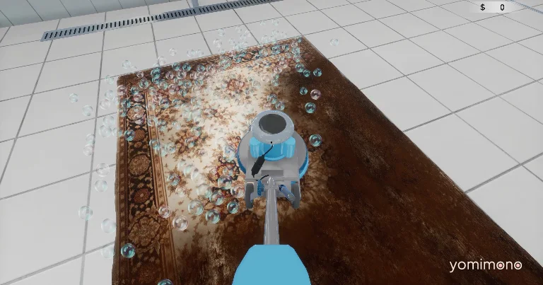 Carpet Washing Game Demo Launches on Steam With Meteor Timer