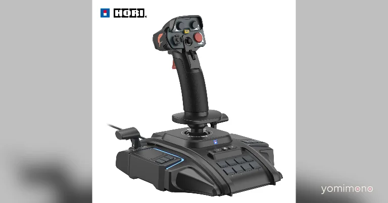Hori Announces Ace Combat 8 Flight Stick With Magnetic Hall-Effect Sensors