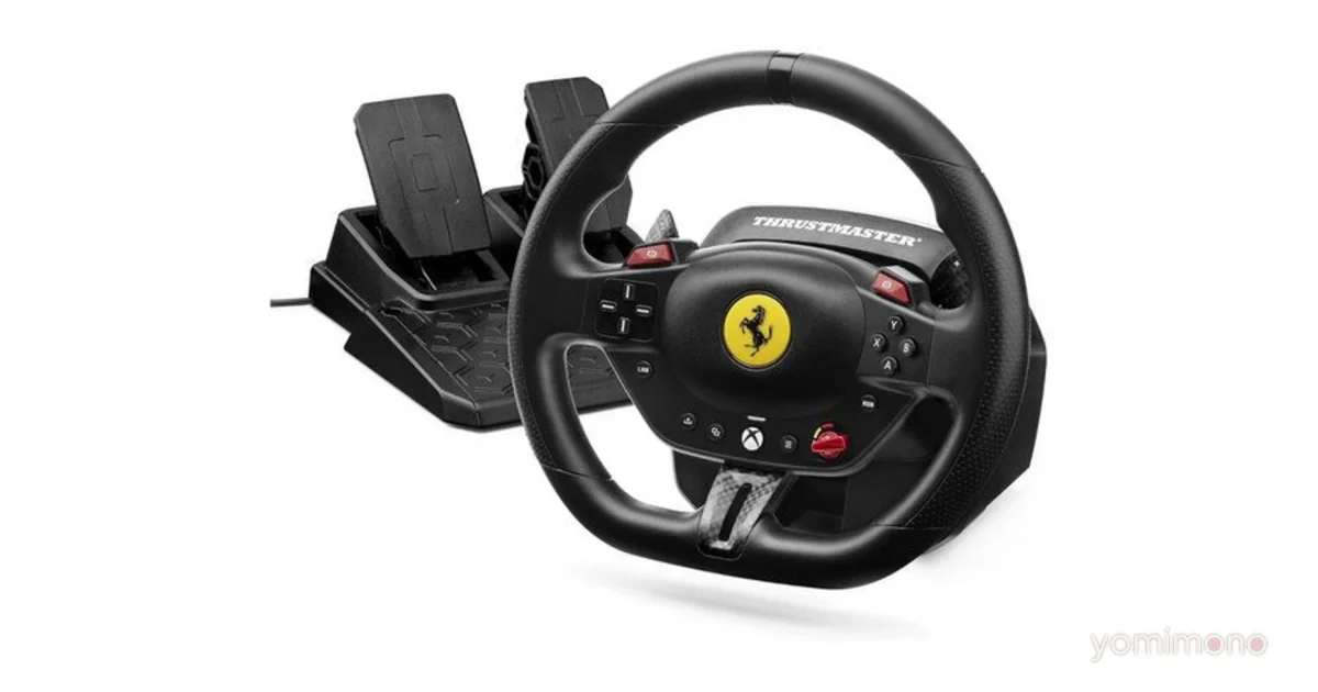 Thrustmaster T98 Ferrari 296 GTS Wheel Drops to 20,000 Yen on Amazon Japan