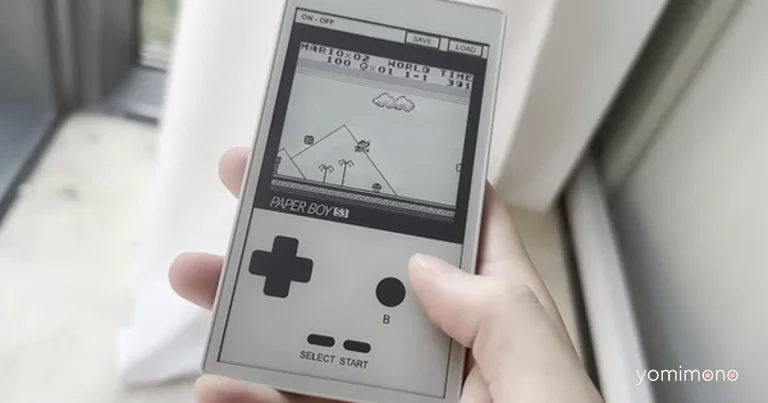 Game Boy Emulator 'Paper Boy S3' Runs on E-Paper Dev Kit