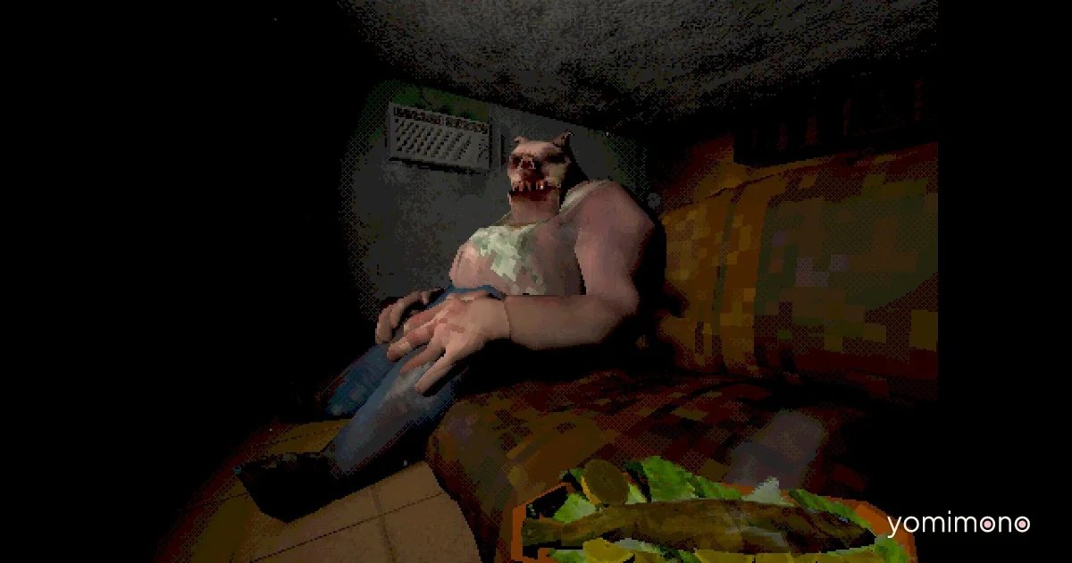 PS1-Style Horror Game Feed It Announced for 2026