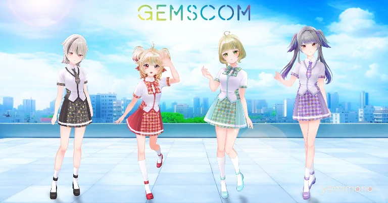 Virtual Idol Group GEMS COMPANY Reboots as GEMSCOM