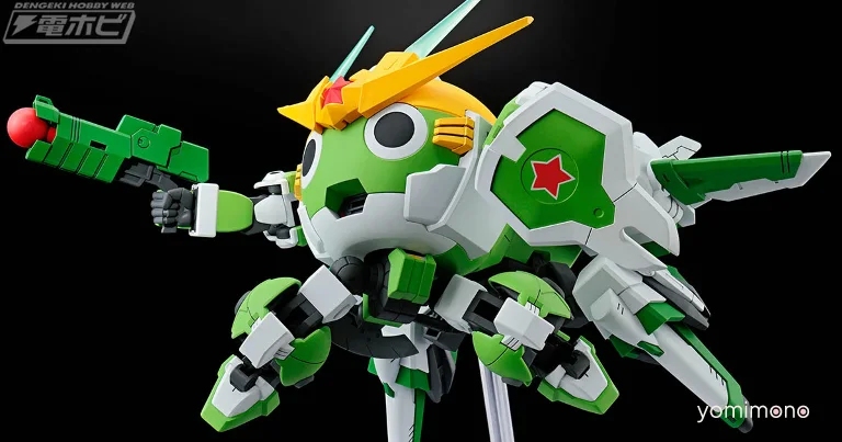 New Keroro Robot Plastic Model Announced Alongside Movie Release