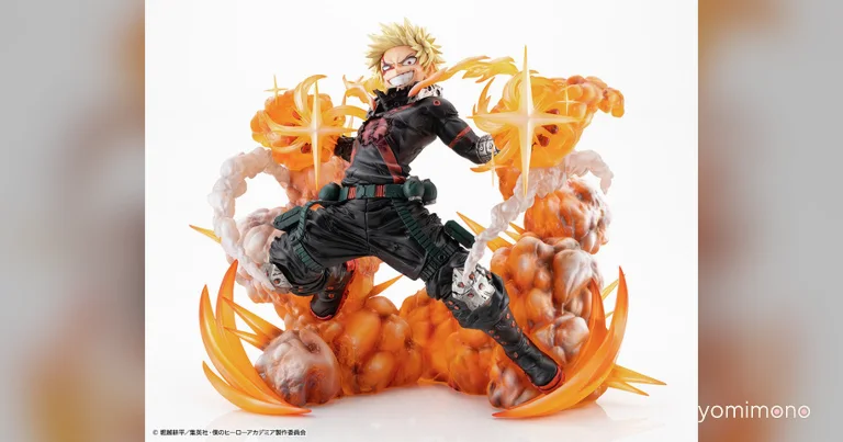 Kotobukiya Shows Colored Sample of Katsuki Bakugo Final Season Figure