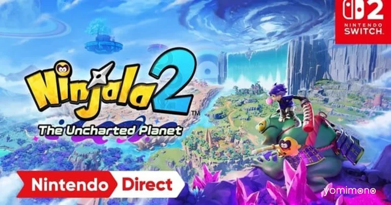 GungHo Announces Ninjala 2: The Uncharted Planet for Switch 2