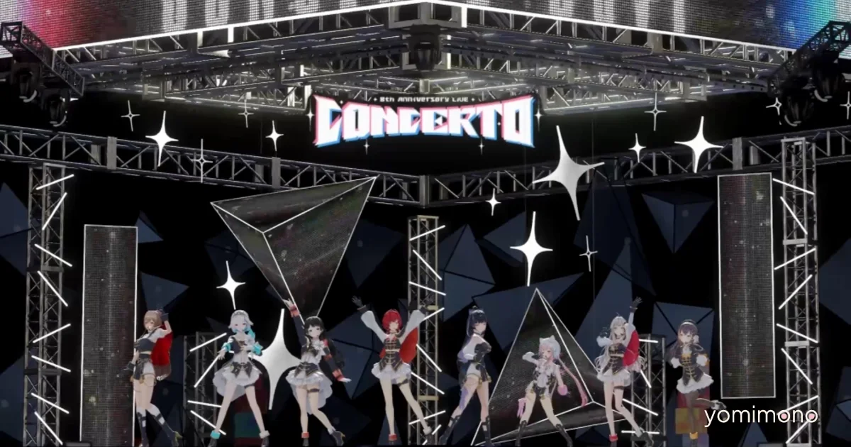 Nijisanji 8th Anniversary Live Concerto Day1 Brings 25 Songs and Three-Hour Show