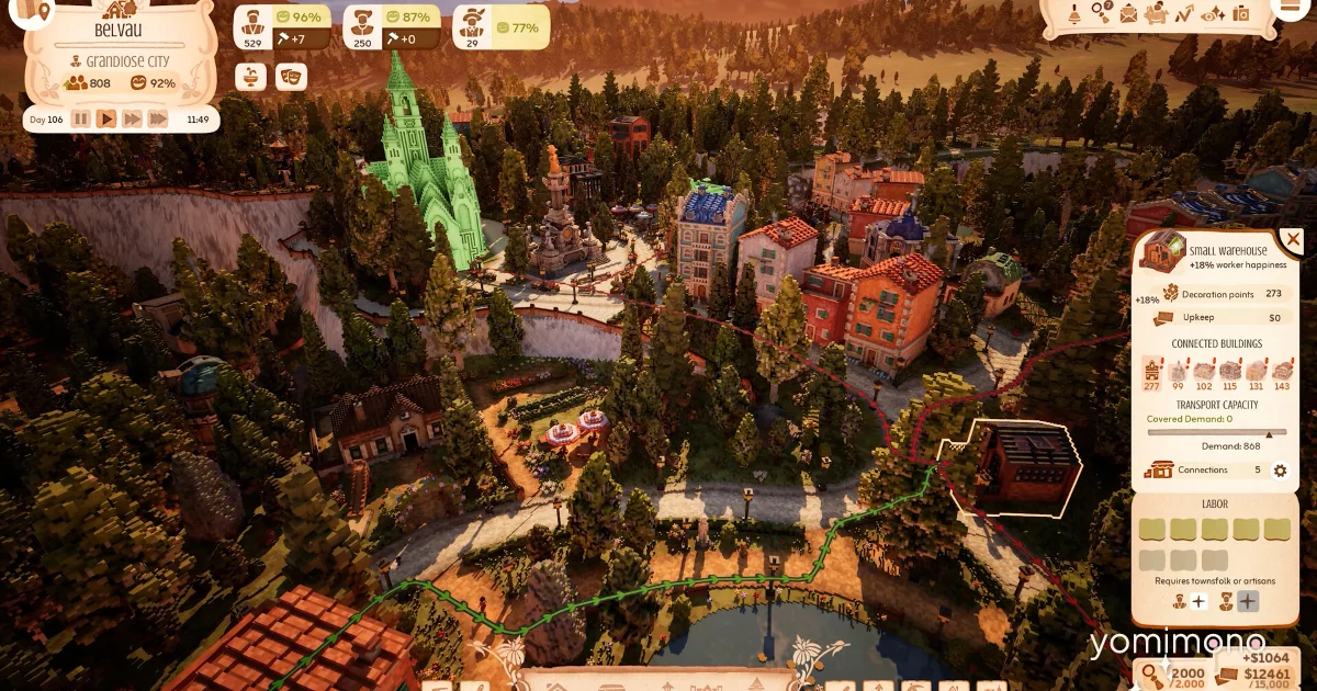 Voxel City-Builder 'Town to City' Leaves Early Access to Overwhelmingly Positive Reviews
