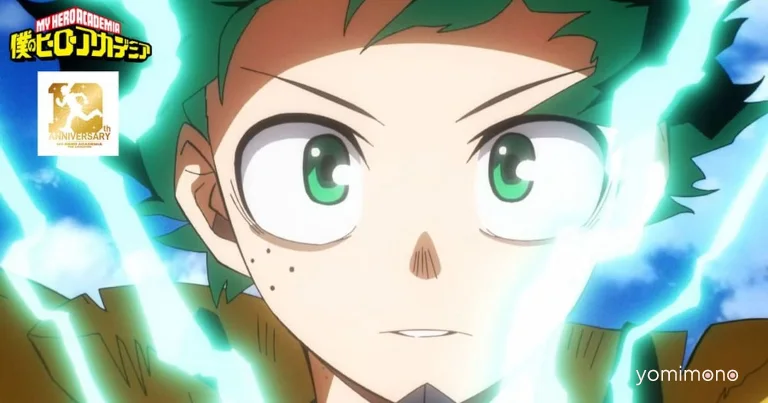 My Hero Academia 10th Anniversary Video Traces Deku's Journey to 'You Say Run'