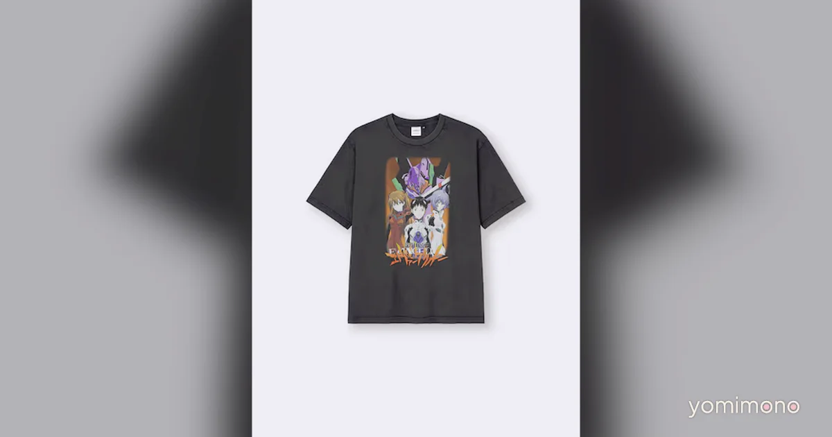 GU and Neon Genesis Evangelion Collaboration T-Shirts Launch June 22