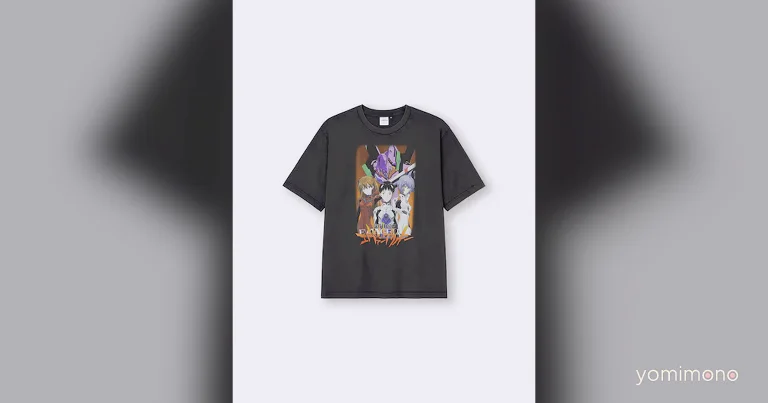 GU and Neon Genesis Evangelion Collaboration T-Shirts Launch June 22
