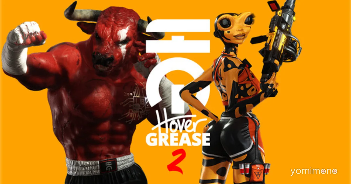 HoverGrease 2 Launches on Steam With Gameplay Trailer