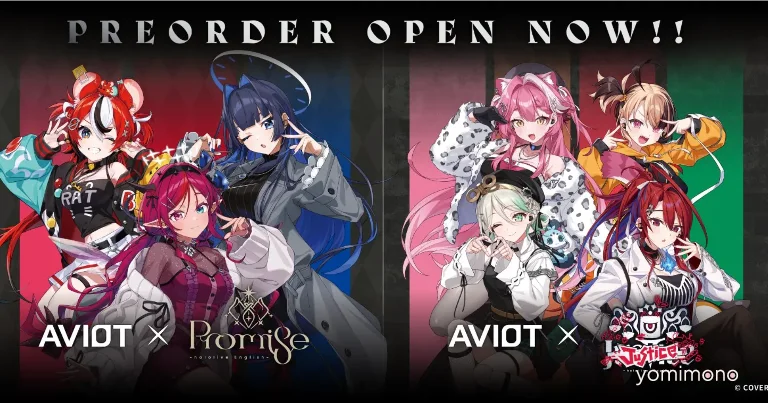 Hololive English Promise and Justice Teams Up With AVIOT for Special Earphones
