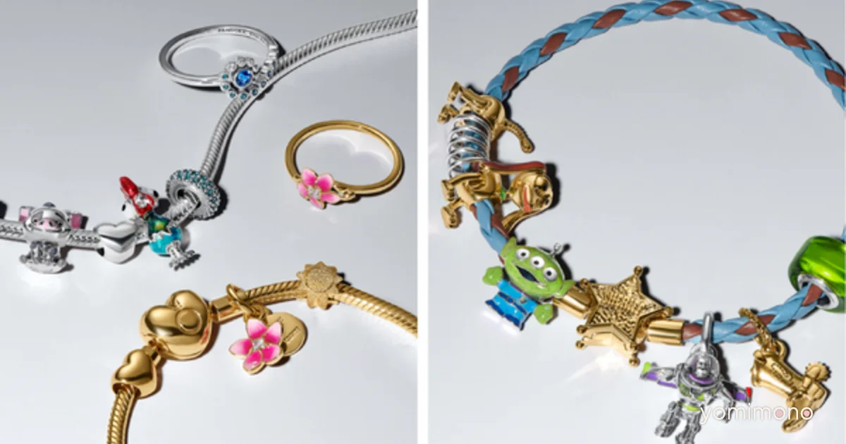 Disney and Pandora Release 12 New Jewelry Pieces Across Four Films