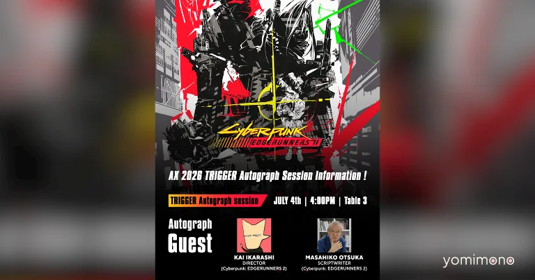 Studio Trigger Sets Anime Expo 2026 Autograph Session for July 4