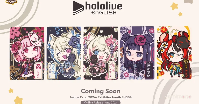 Hololive English and Ohmonah Return to Anime Expo 2026 With New Collection