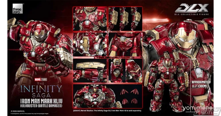Threezero Unveils Battle Damage Hulkbuster Figure From Infinity Saga