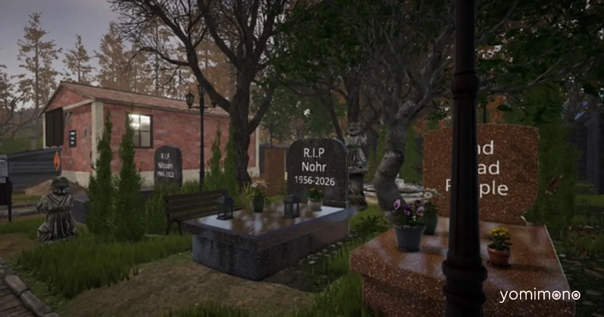 Cemetery Simulator Demo Launches on Steam With Co-Op