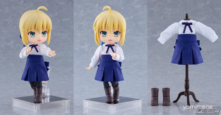 Fate/Stay Night's Saber Joins the Nendoroid Doll Line in Casual Clothes