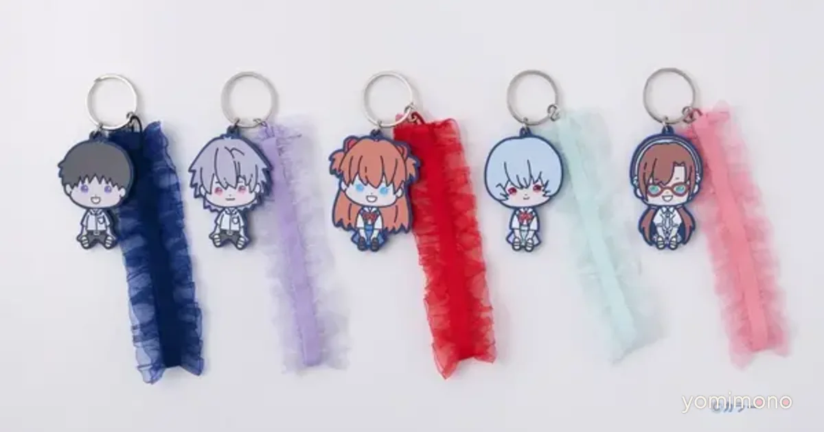 Evangelion Capsule Toys Add Tulle Frills to Classic Characters