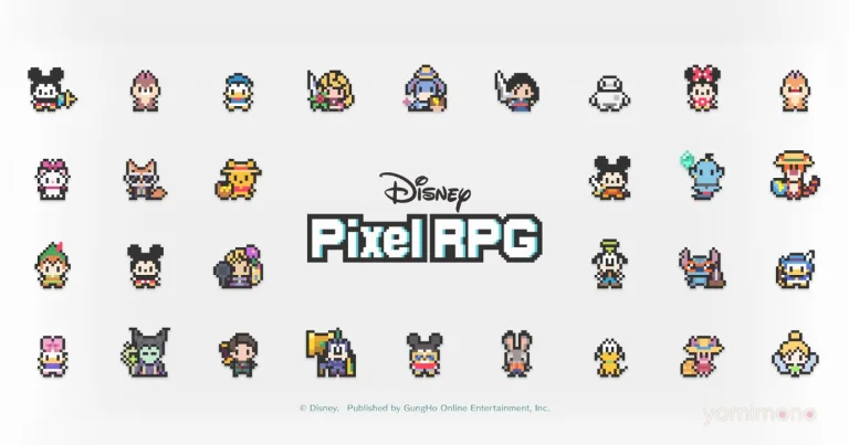 Disney Pixel RPG to End Service on September 30