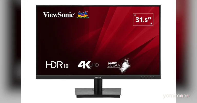 ViewSonic VA3208-4K-MHD Offers 31.5-Inch 4K Display for Under 40,000 Yen
