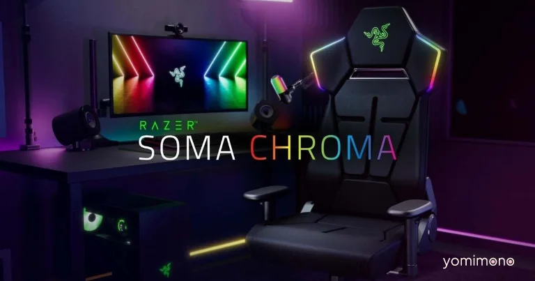 Razer Announces Its First RGB Gaming Chair, the Soma Chroma