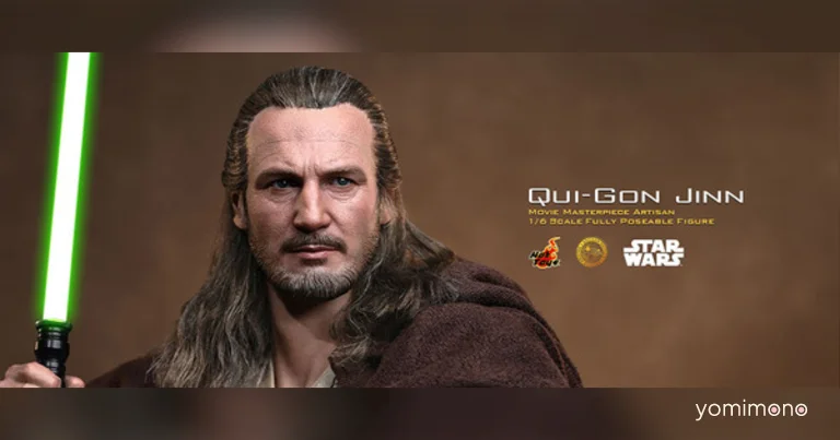 Hot Toys Qui-Gon Jinn Figure Lights Up With LED Saber, Limited to 3,000