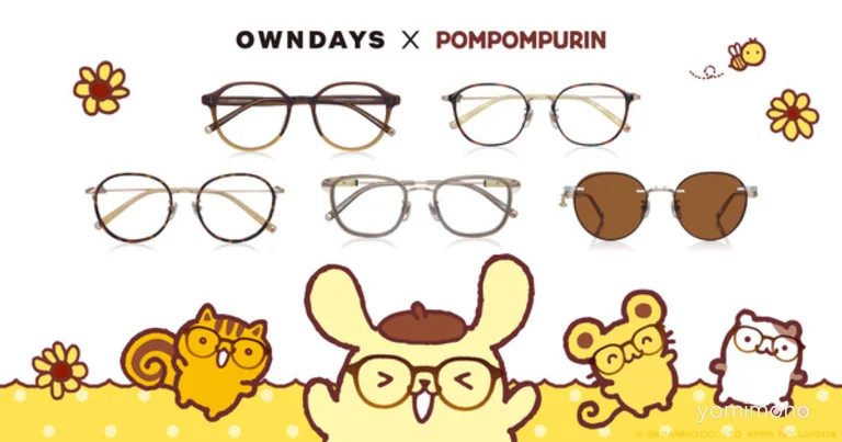 Owndays Launches Second Pompompurin Eyewear Collection