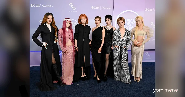 XG Walks AMA Red Carpet, First Japanese Artist to Do So