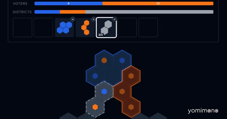Gerrymandle Is a Daily Puzzle Game About Drawing Electoral Districts