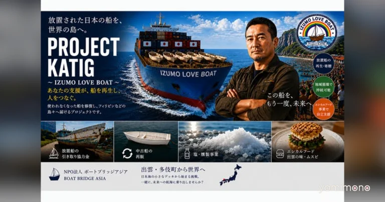 Project KATIG Revives Japan's Abandoned Boats for Philippine Islands