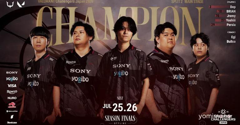 REJECT Goes Undefeated in VCJ Split 2, Secures Season Finals Offline Spot