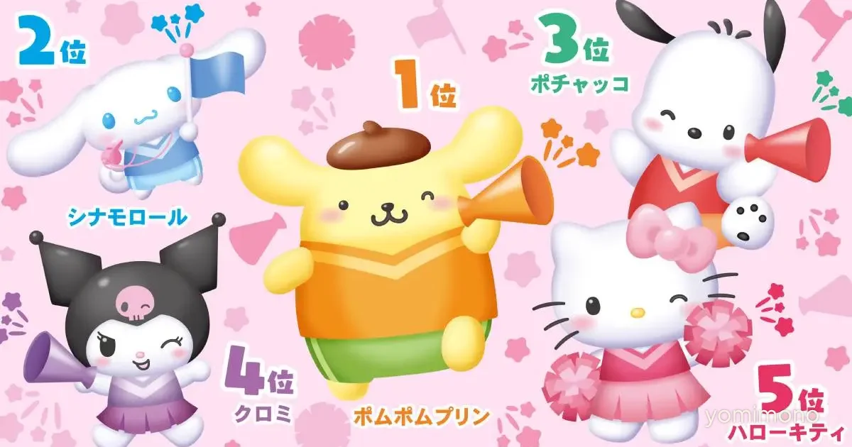 Pompompurin Leads Sanrio Character Ranking 2026 Interim Results