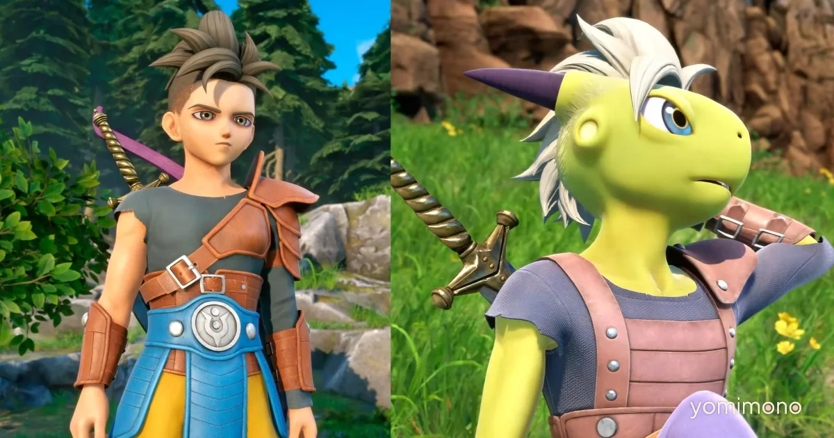 Dragon Quest XII Protagonist Visual Sparks Sleepy-Eyes Debate