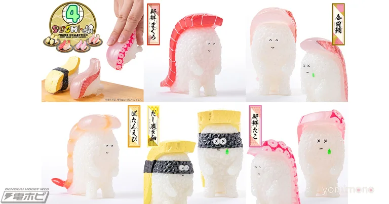 Sentinel Opens Pre-Orders for Sushi Monster Sushi-L.A. Figure Collection 4