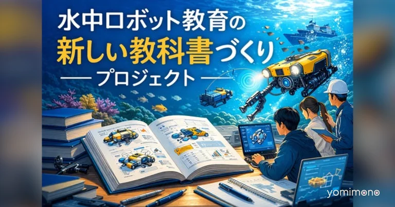 Japan ROV Association Crowdfunds Textbook to Systematize Underwater Robotics Knowledge