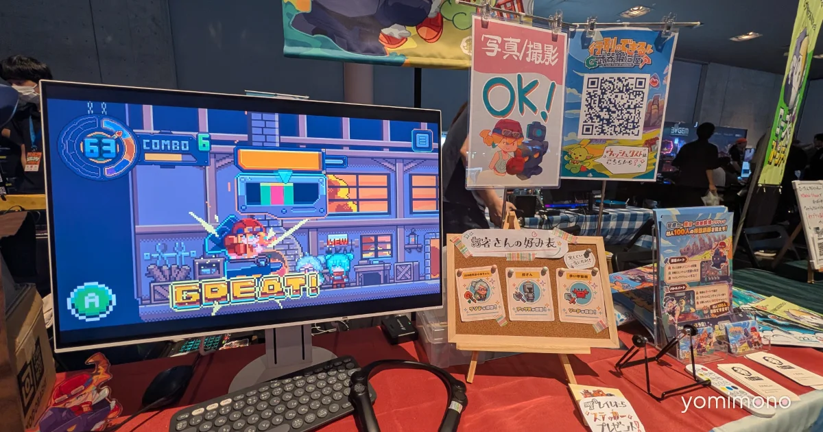 The Weapon Smith With a Lineup Blends Customer Service With JRPG Homage at BitSummit